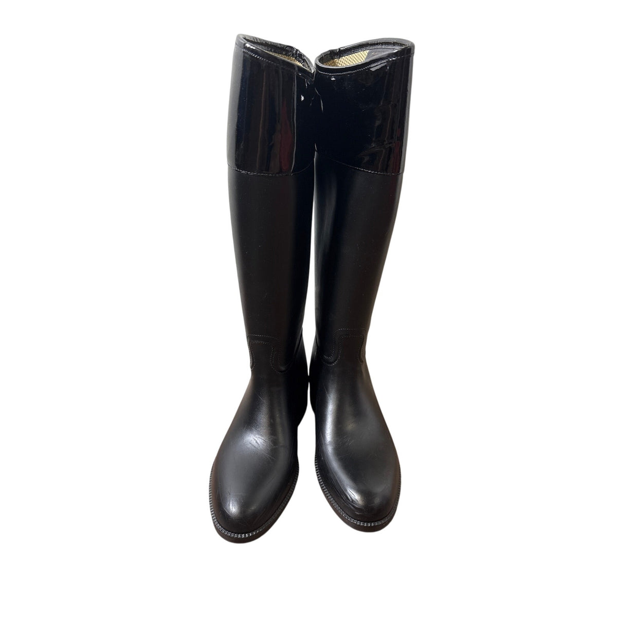 Tory Burch Black Winnie Ridding Boot Sz 9