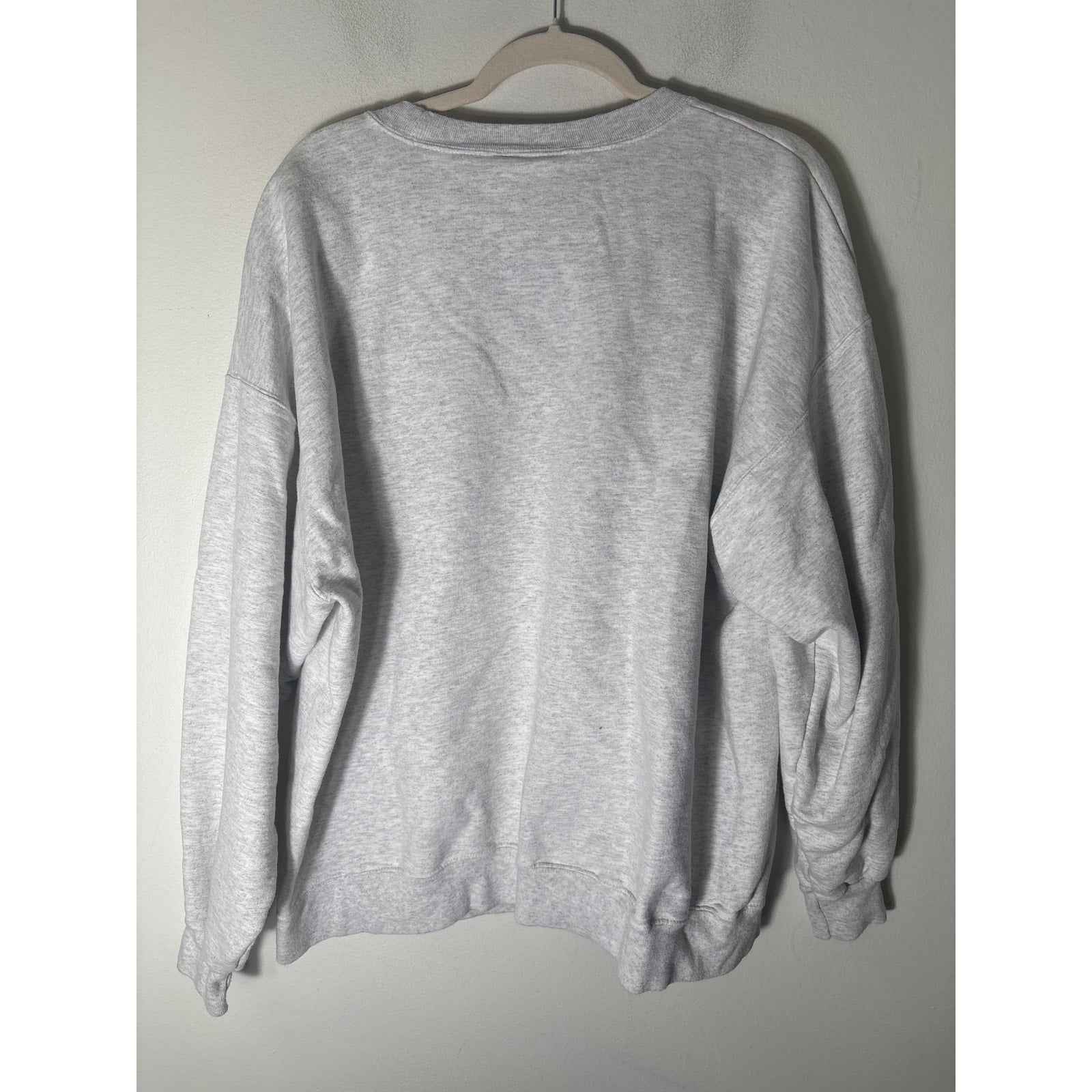 Men's Hanes Cotton Long Sleeve Gray "SEC" Sweatshirt Sz XL