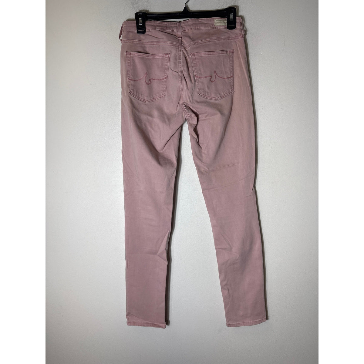 AG Pink The Prima Cigarette Leg Sz 27
