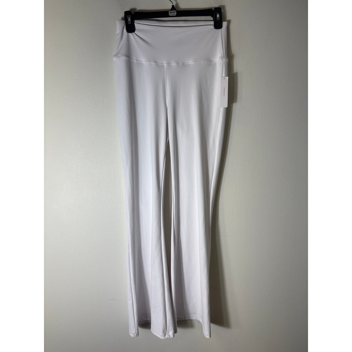 NWT Ododos White Bootcut Leggings Sz M