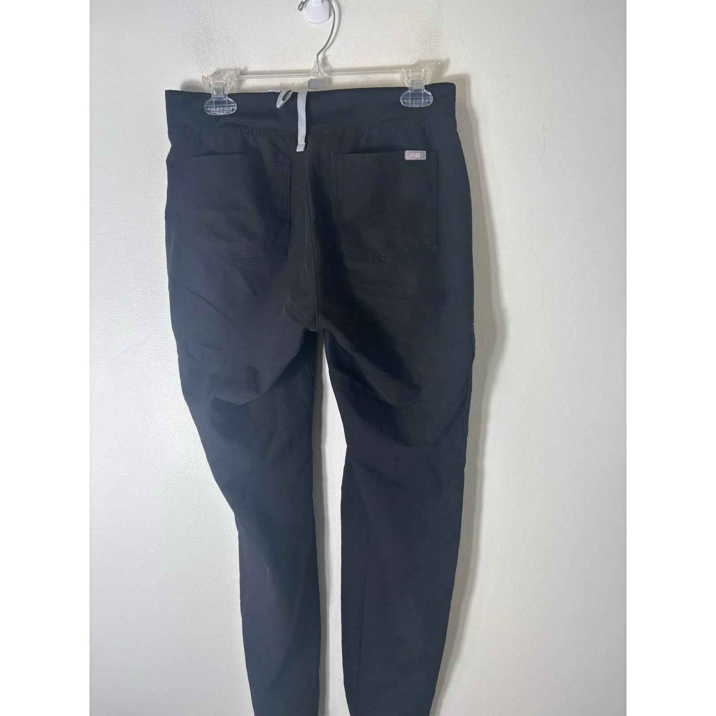 FIGS Black Technical Collection Cargo Style Pants Sz S