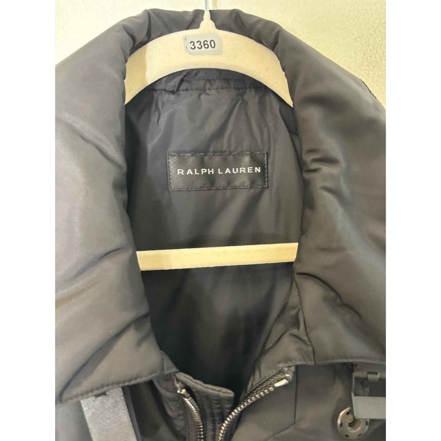 Men's Ralph Lauren Black Label Black Cargo Jacket Sz L