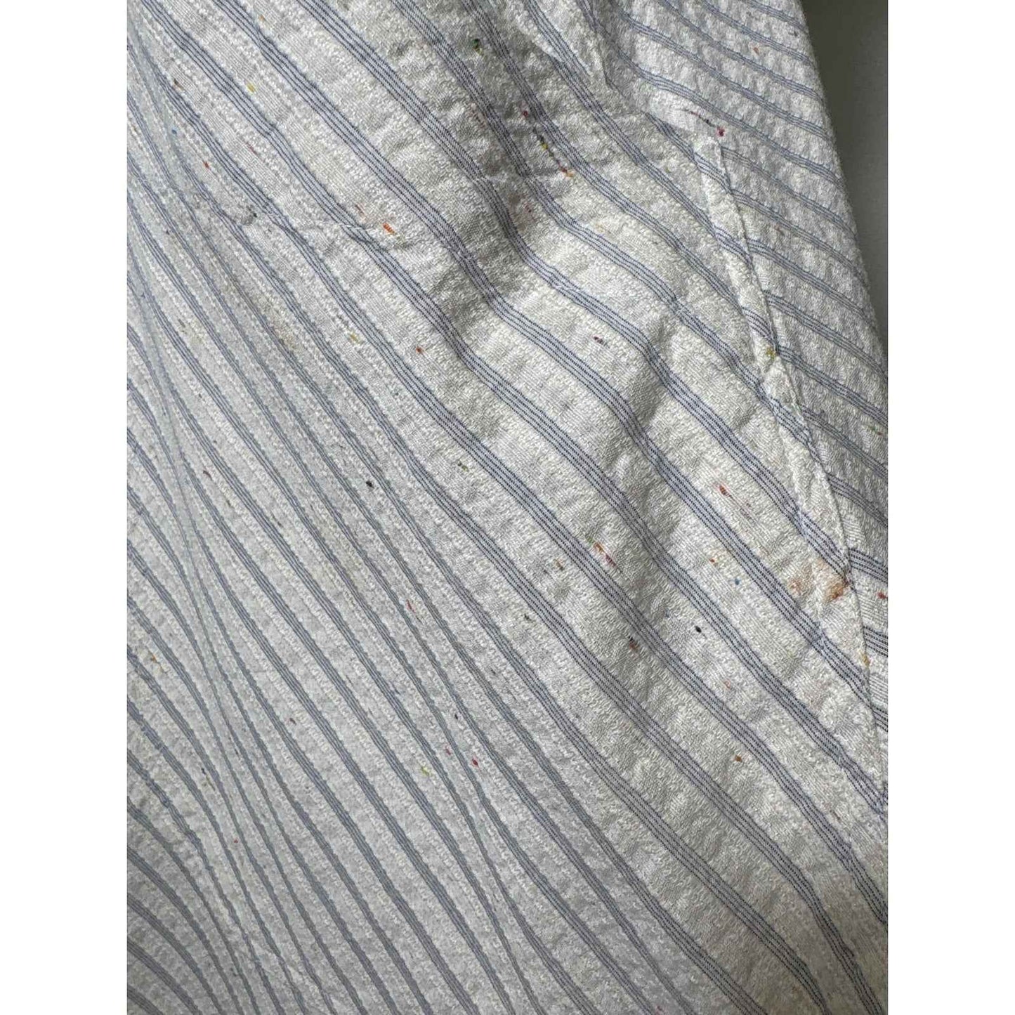 Rebecca Taylor Blue and White Spaghetti Strap Maxi Dress Sz 6