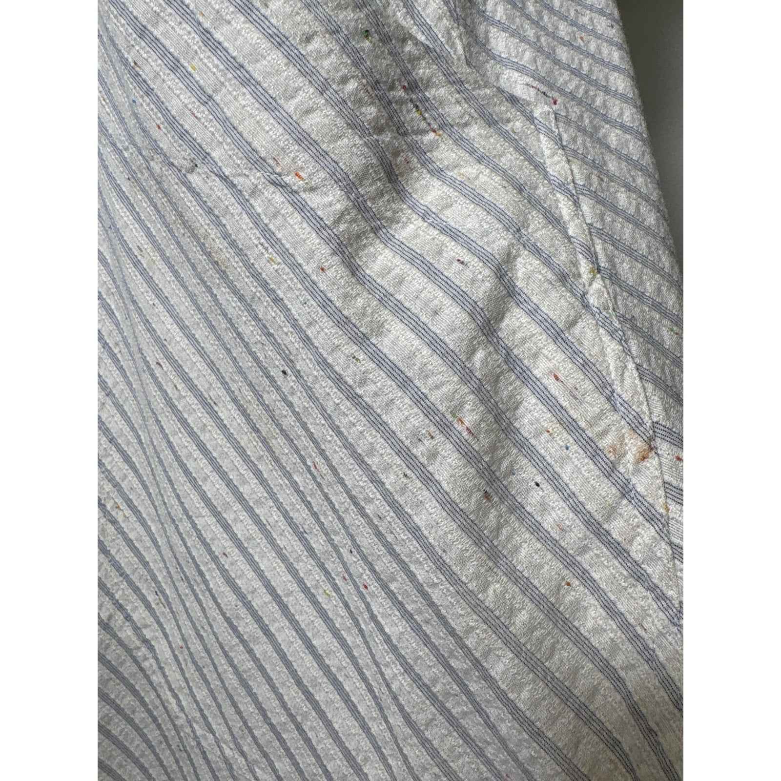 Rebecca Taylor Blue and White Spaghetti Strap Maxi Dress Sz 6