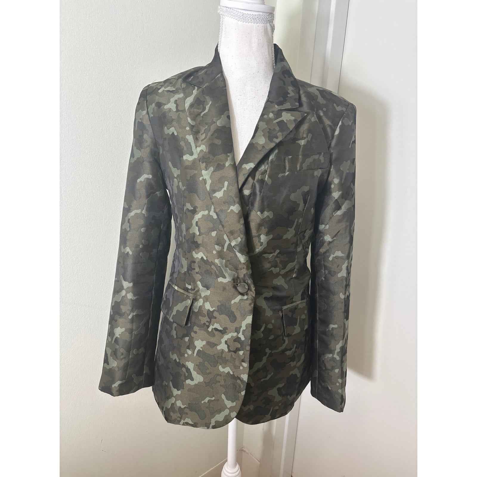 Sen Zion Camo Blazer Sz S