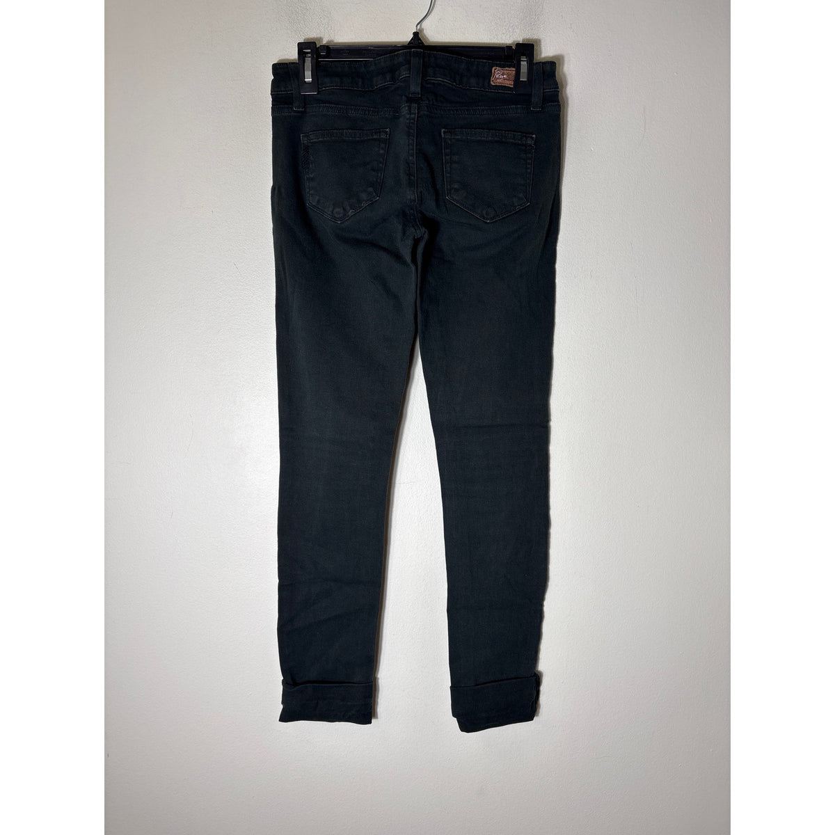 Paige Black Peg Skinny Jeans Sz 26