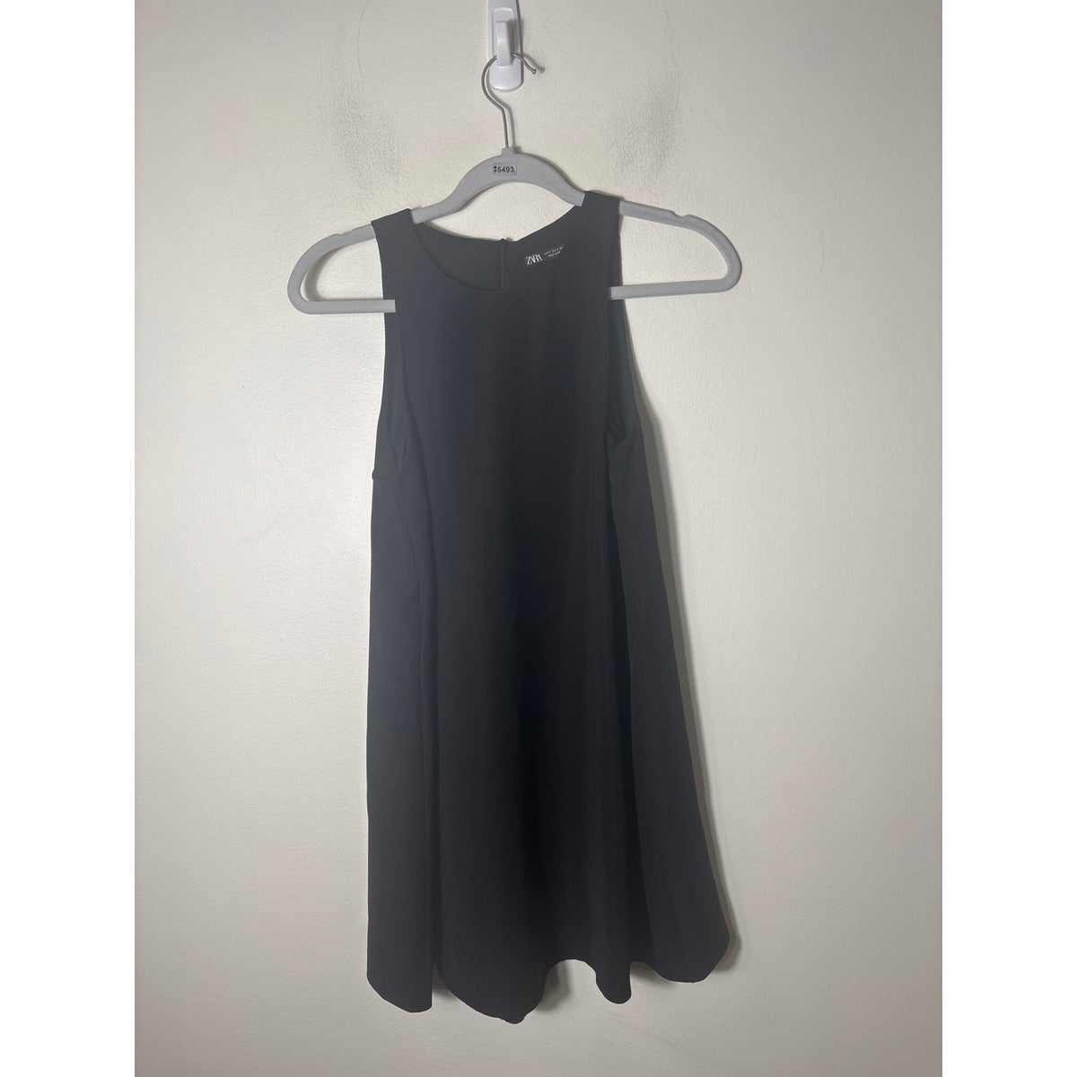 Zara Black Sleeveless Mini Romper Sz S