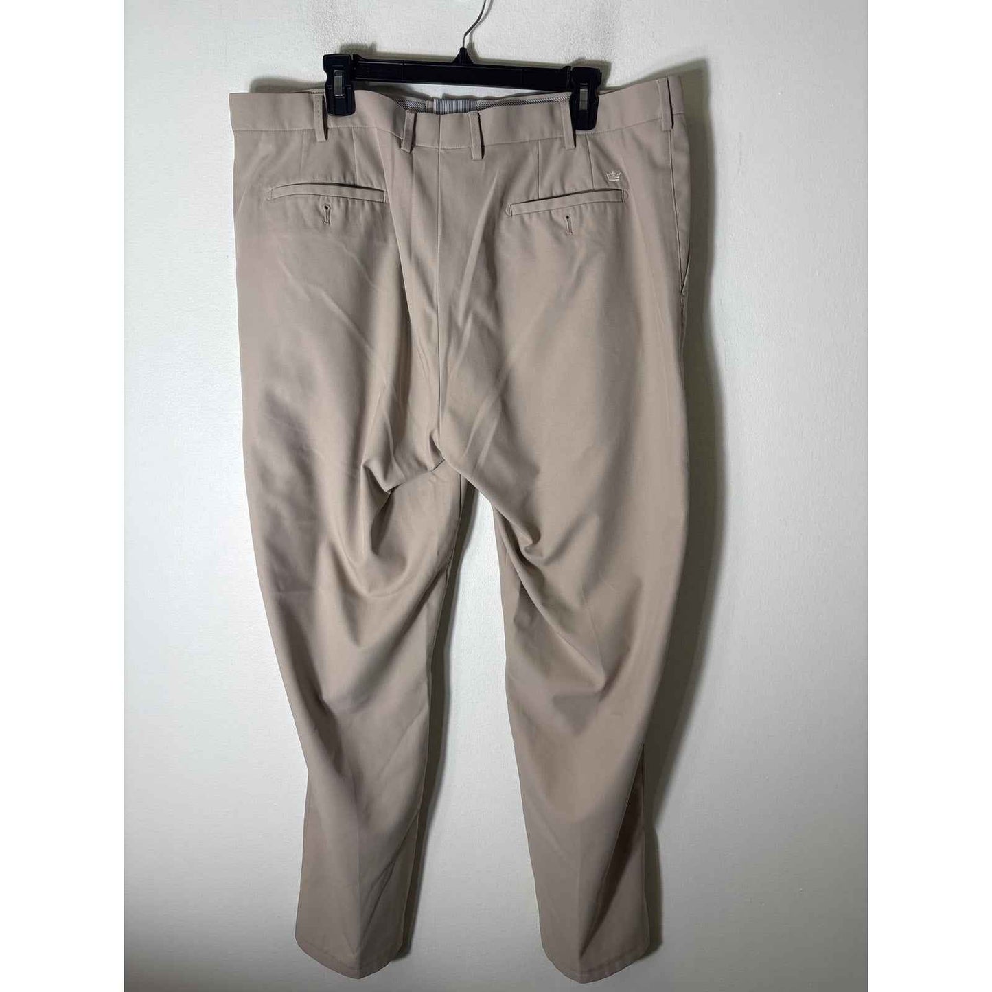 Men's Peter Millar Crown Sport Khaki Performance Pants Sz 40/32