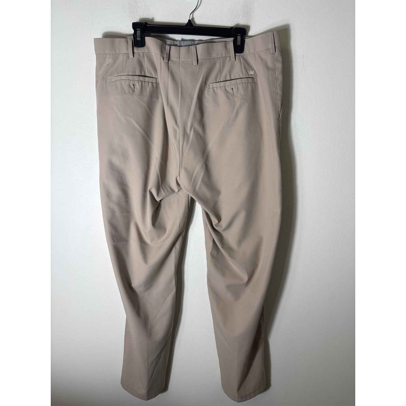 Men's Peter Millar Crown Sport Khaki Performance Pants Sz 40/32