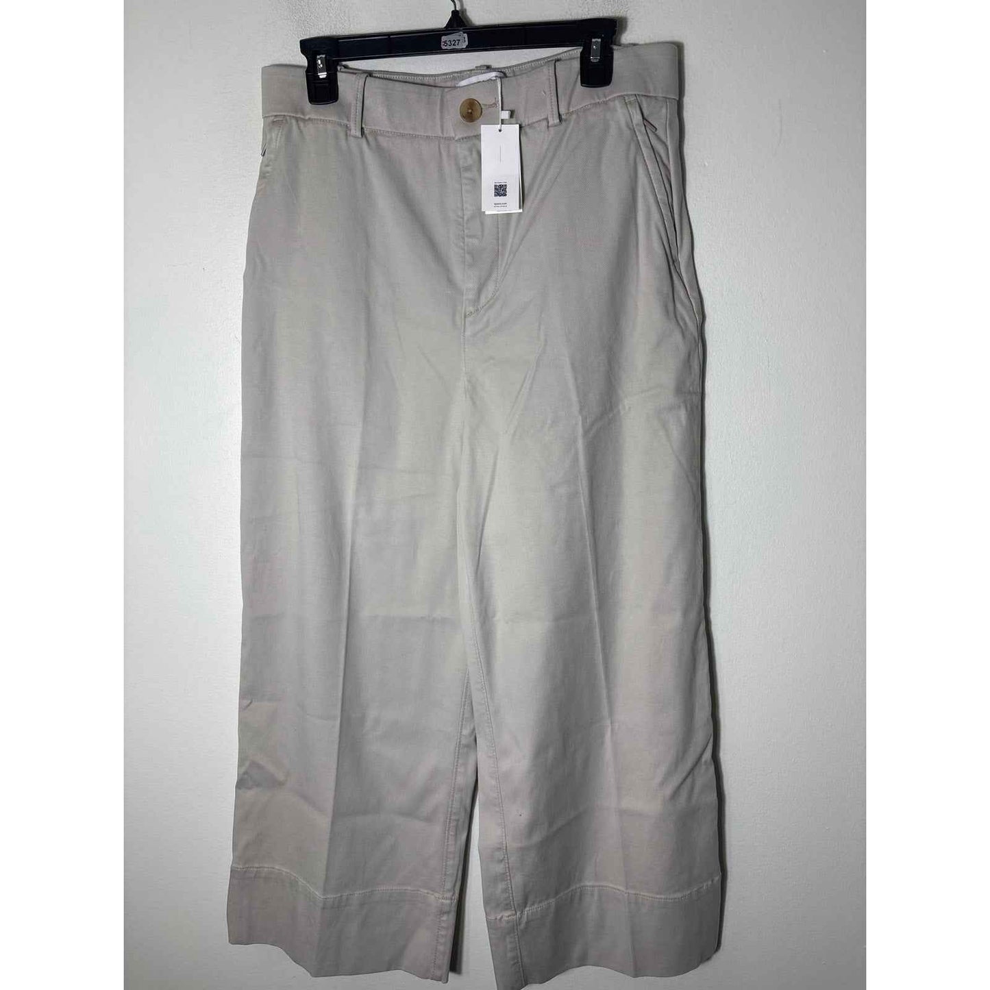NWT Spanx Khaki Twill Pants Sz 12