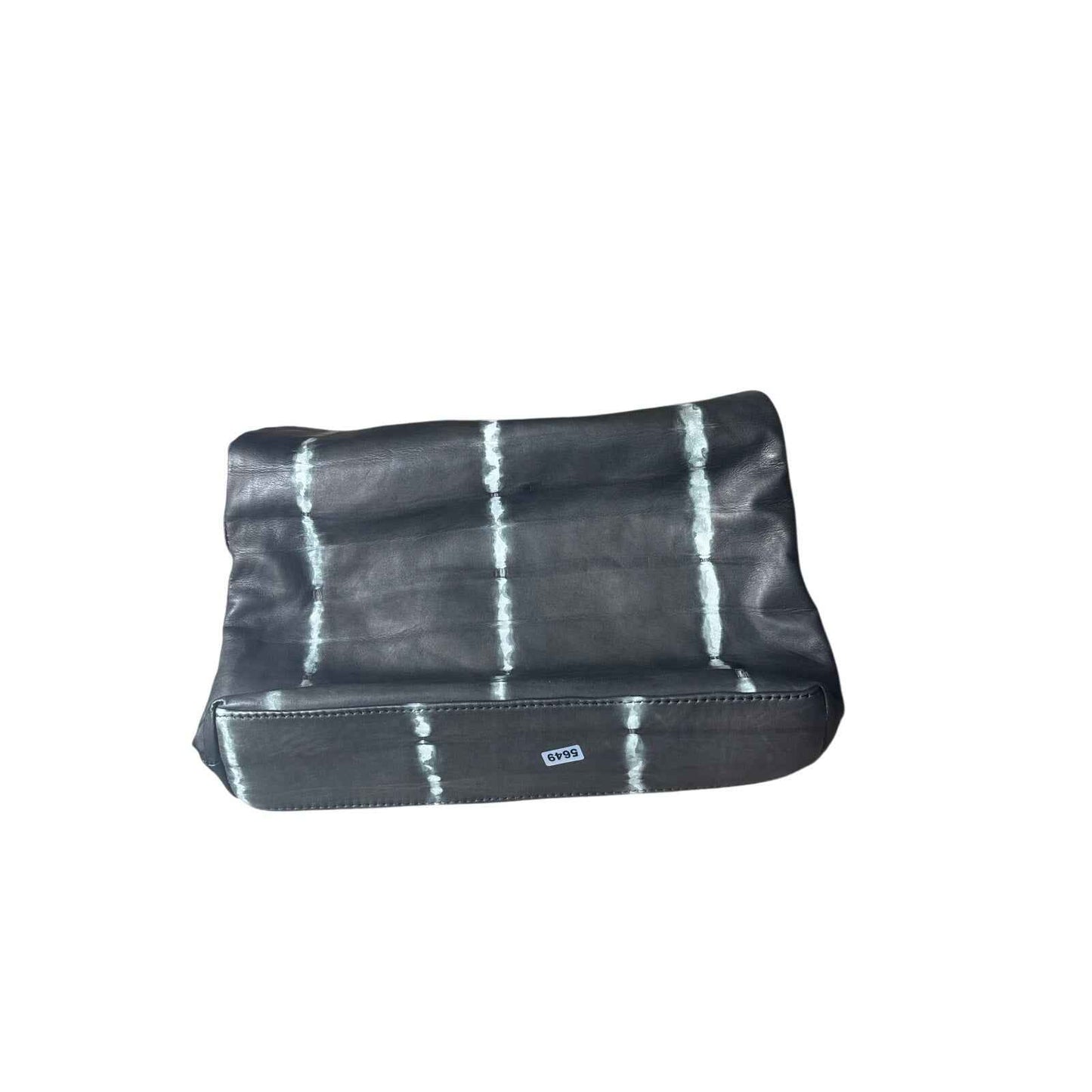 NWT Sammy Handmade in Ethiopia Leather Bag in Black Tie Dye