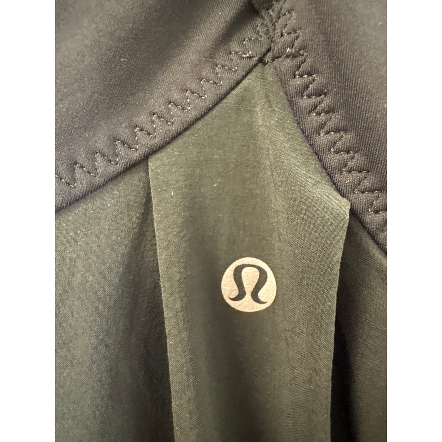 Lululemon Black V-Neck Athletic Dress Sz 8