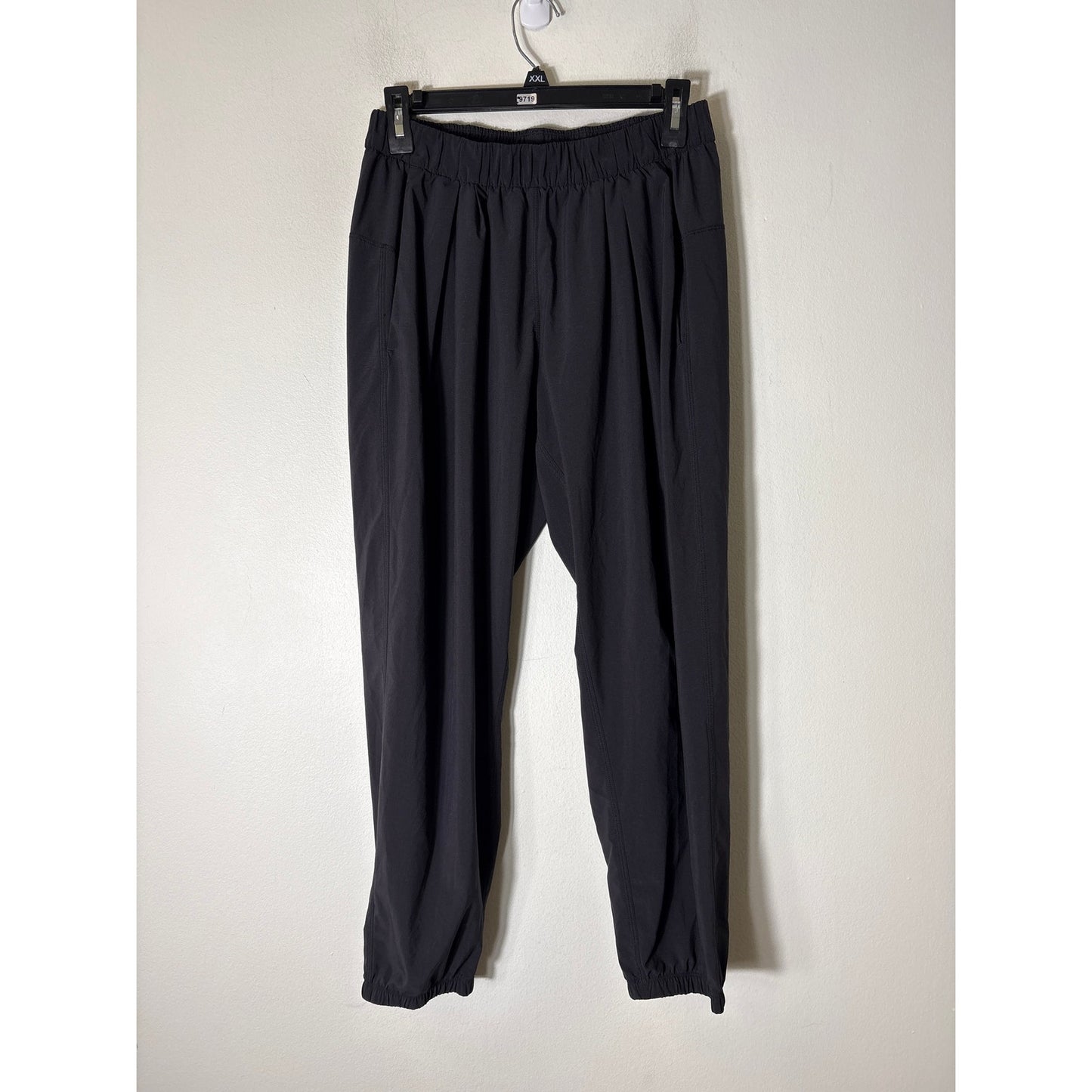 Lululemon Black Pull On Athletic Joggers Sz 8