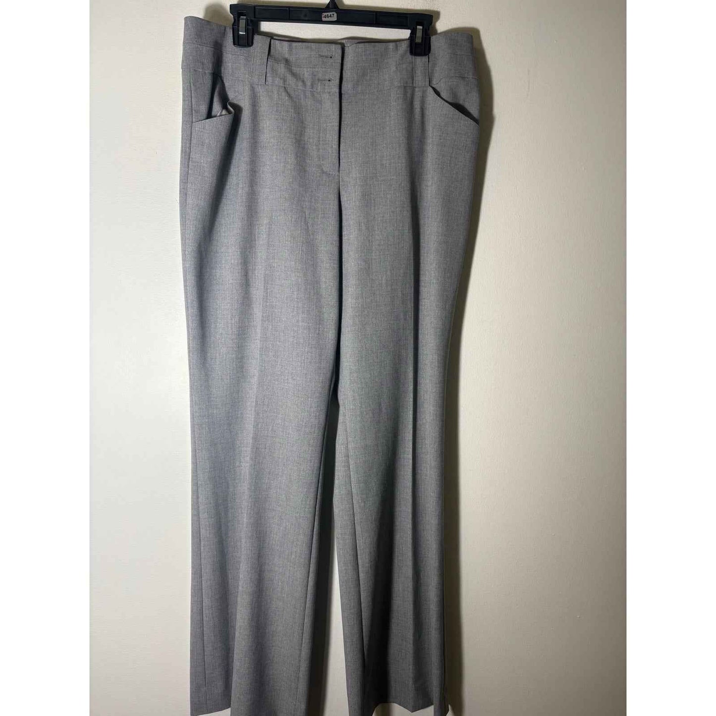 NWT J. Crew Light Gray "Edie" Straight Leg Ankle Pants Sz 20