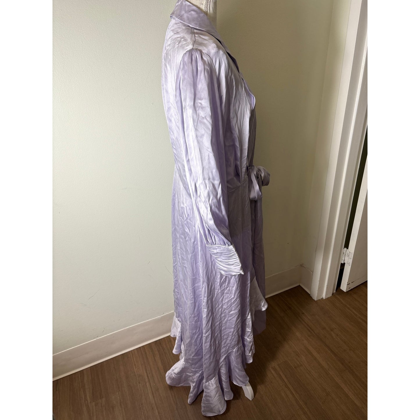 Zimmerman Lilac Silk Wrap Dress Sz 1 (0-2)