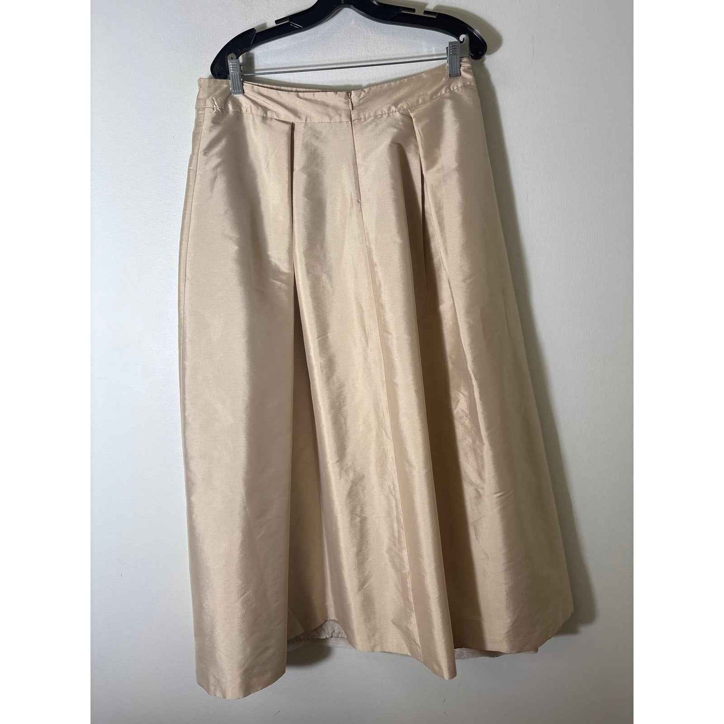 Rickey Freeman Terry Jon Champagne 2 Piece Floor Length Ball Skirt Sz 16