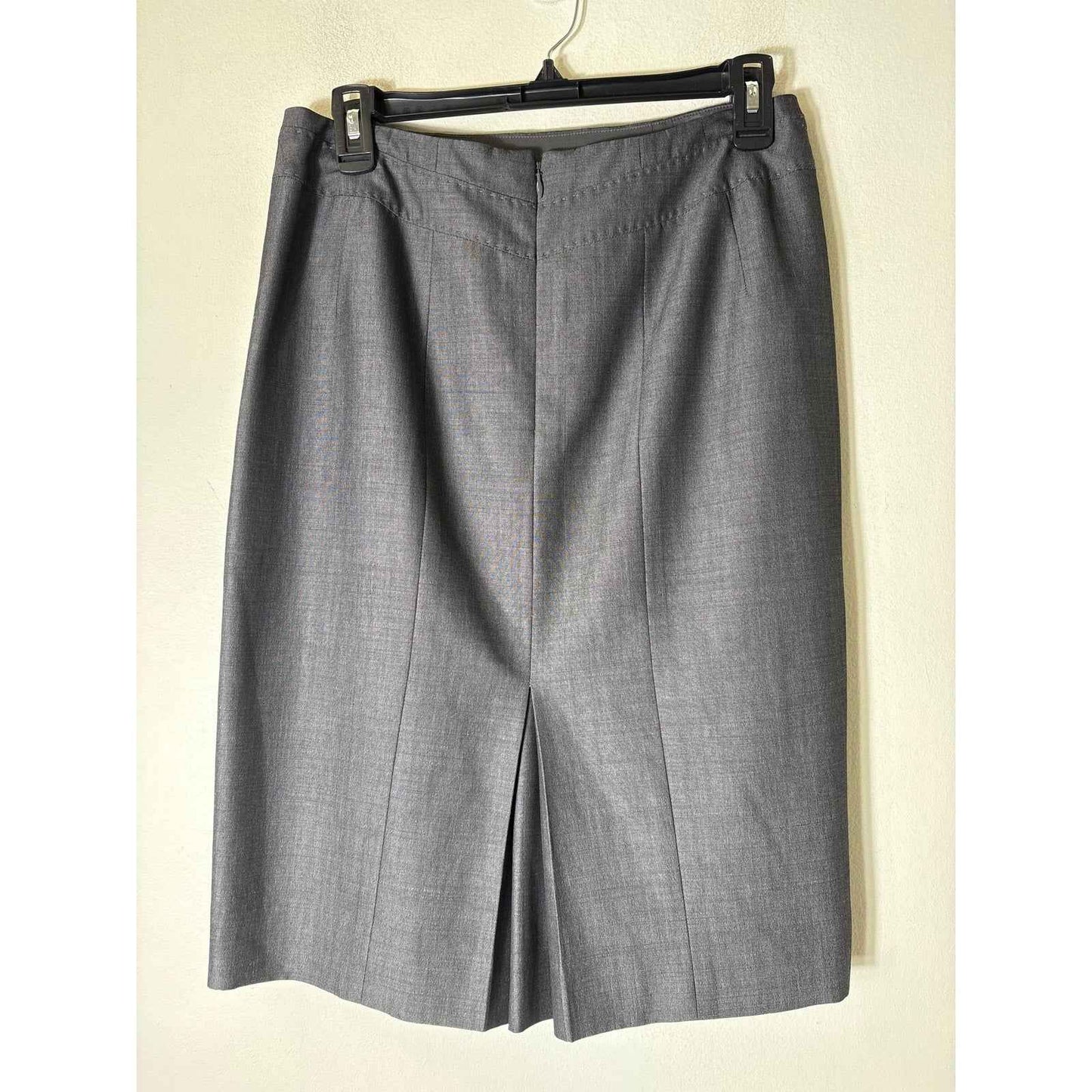 Carlisle Gray Pencil Skirt Sz 4