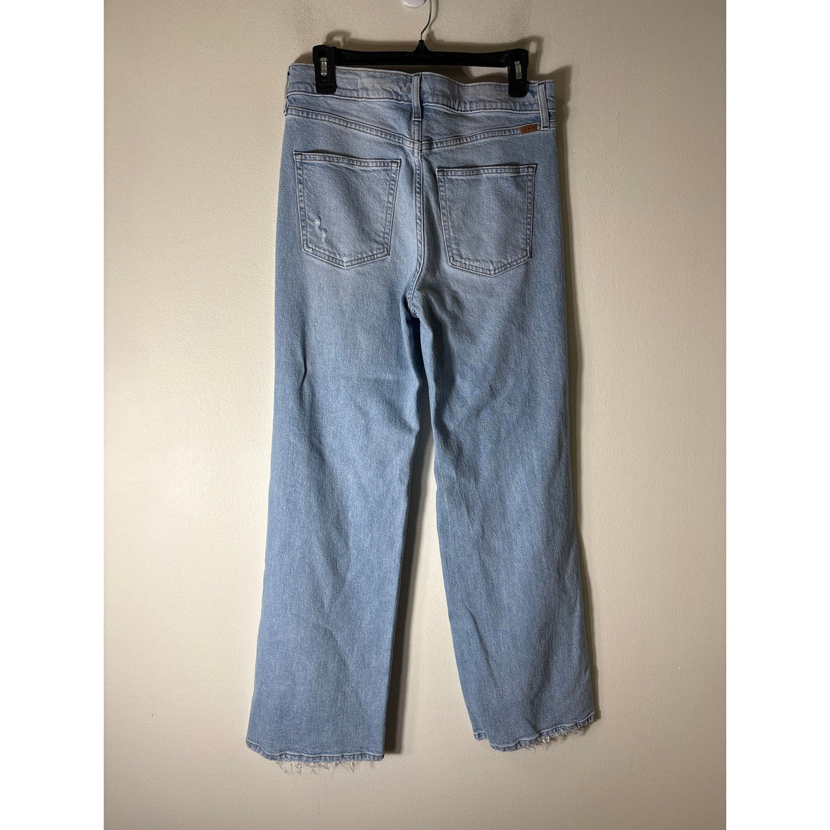 AYR Light Wash Wide Leg Distressed Blue Jeans Sz 30