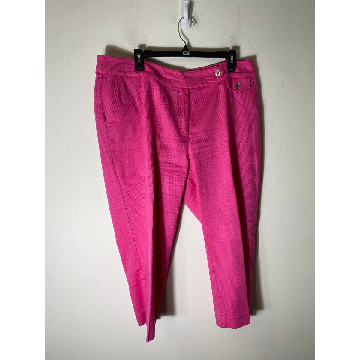 Island Republic Hot Pink Pique Pants Sz 16