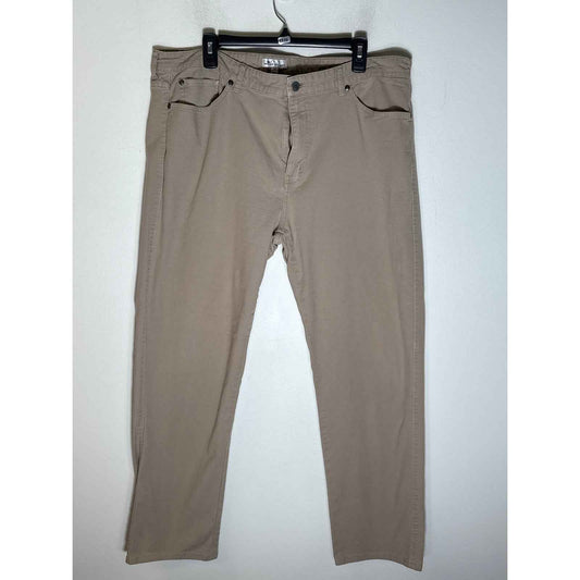 Men's Peter Millar Stone Cotton Flat Front Chinos Sz 40x32