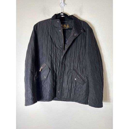 Men's Barbour Black Long Sleeve Quilted Jacket Sz S