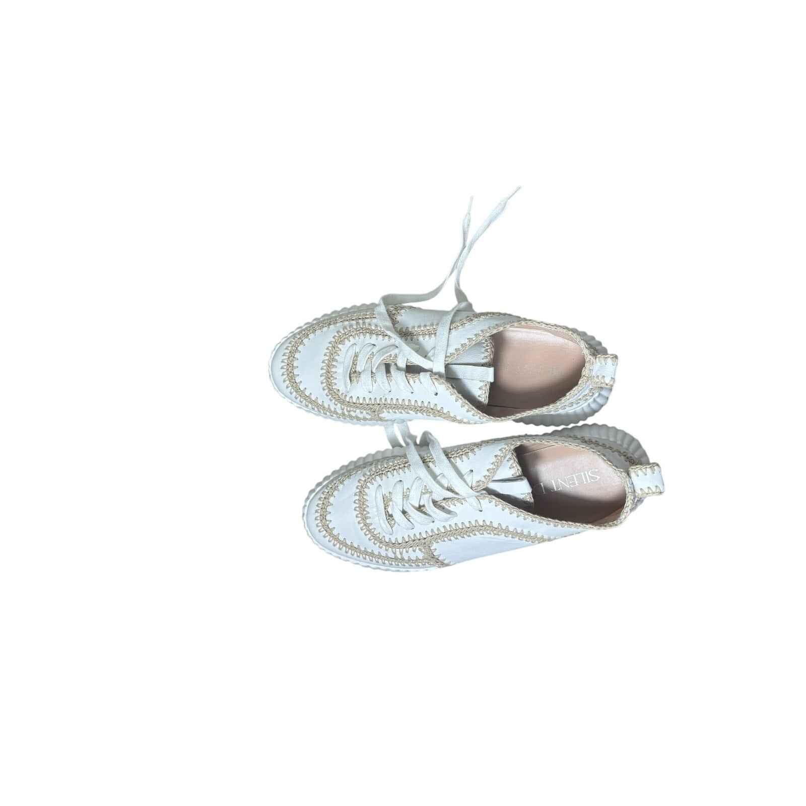 Silent D Carrie Sneaker in White Sz 10