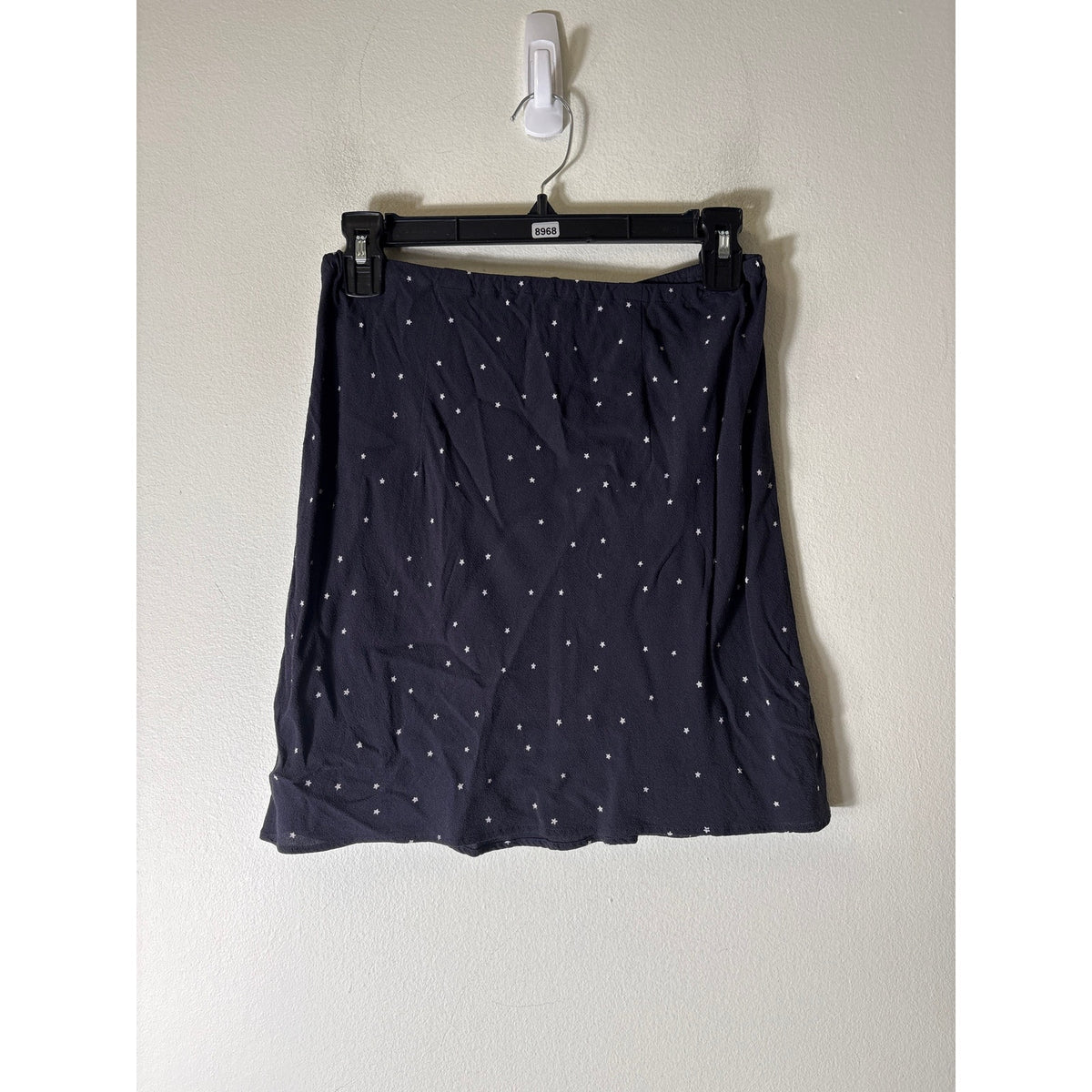 Madewell Navy and White Stars Mini Skirt Sz 0