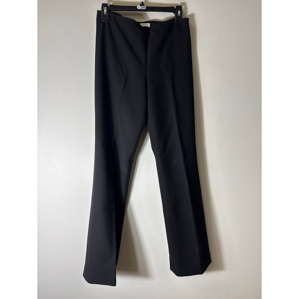 Trina Turk Black Side Zip Pants Sz 2