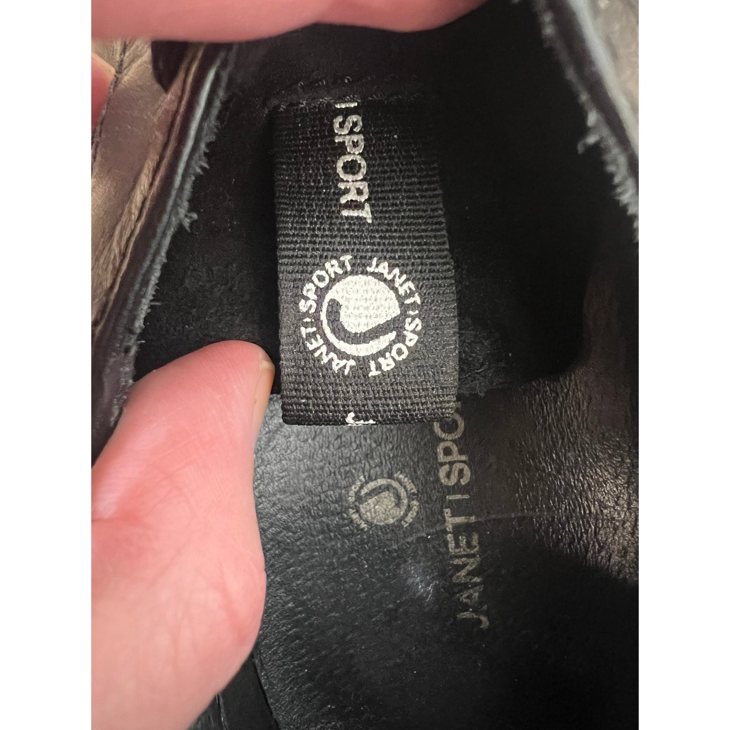 Janet Sport Black Sequined Sneakers Sz 38