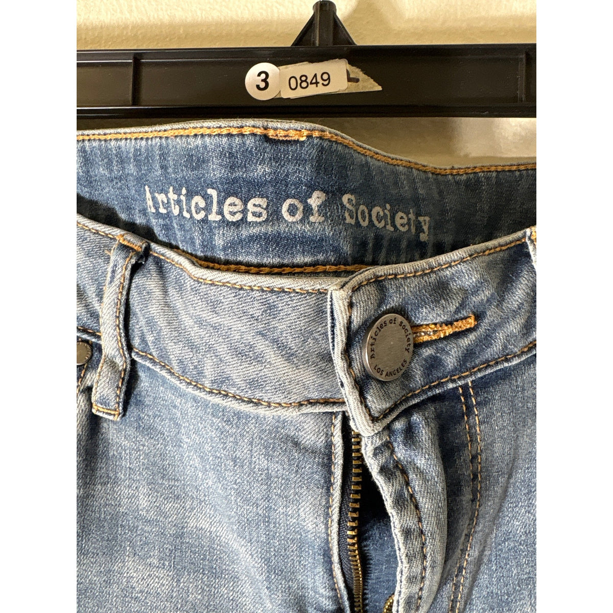 Articles Of Society Carly Skinny Crop Derby Jeans Sz 30