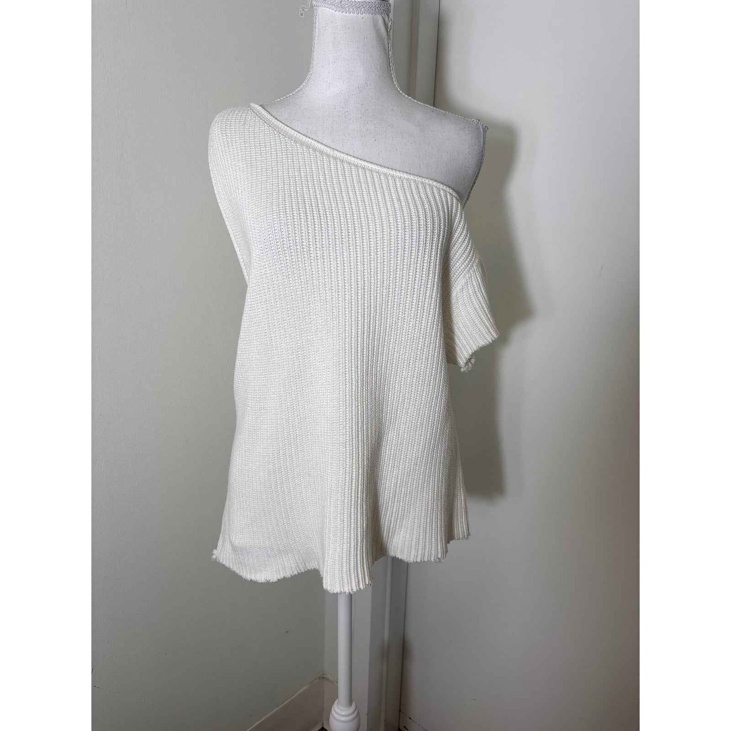 RtA White Sweater Top Sz XS