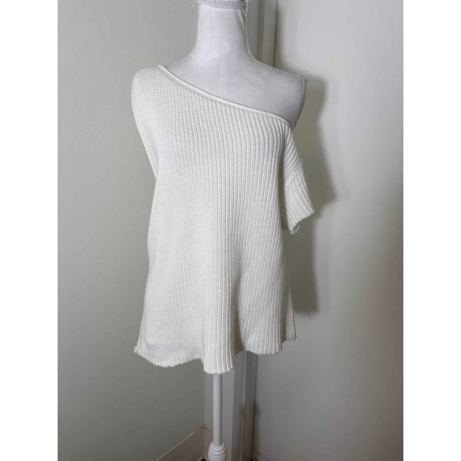 RtA White Sweater Top Sz XS