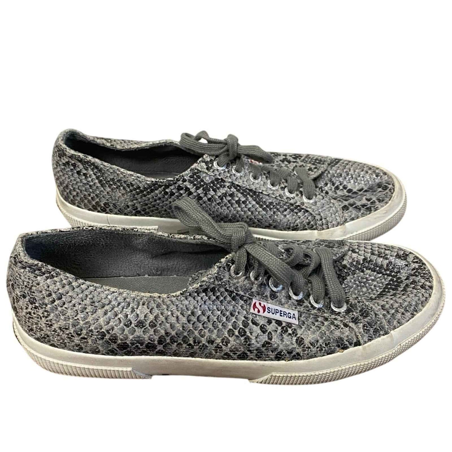 Superga Snake Skin Sneakers Sz 8.5