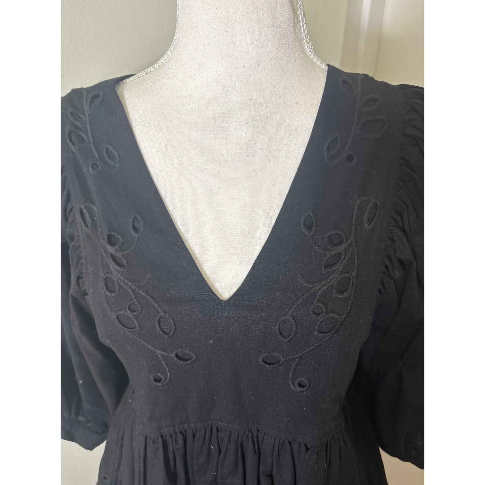 NWT Hunter Bell Black Maya Dress Sz XS