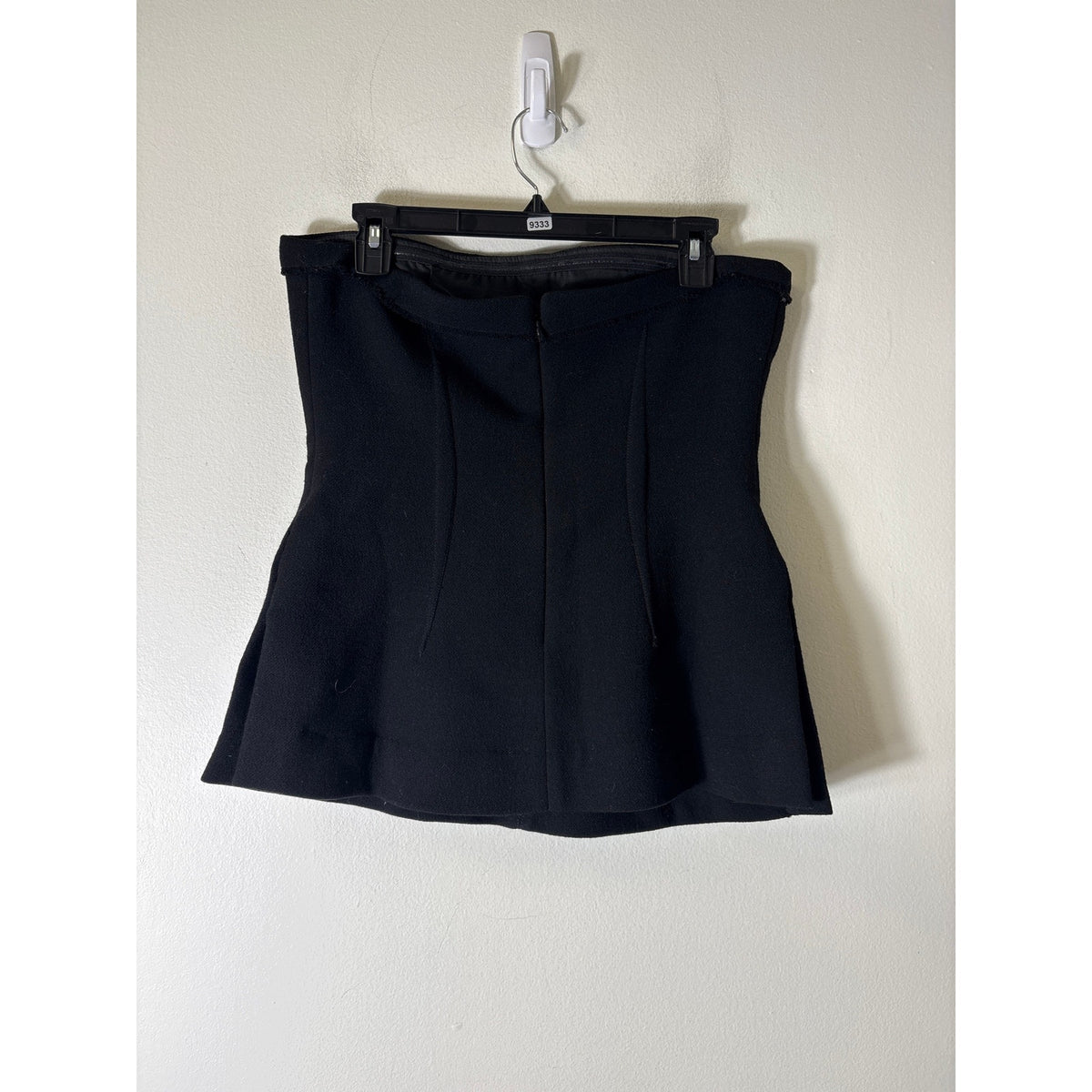 J. Crew Black 2 Piece Strapless Midi Skirt Set Sz 8