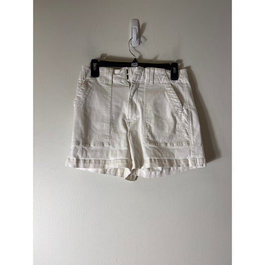 Pistola White Cotton Shorts Sz 27