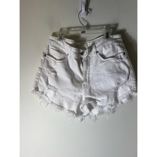 Eunica White Denim Shorts Sz M