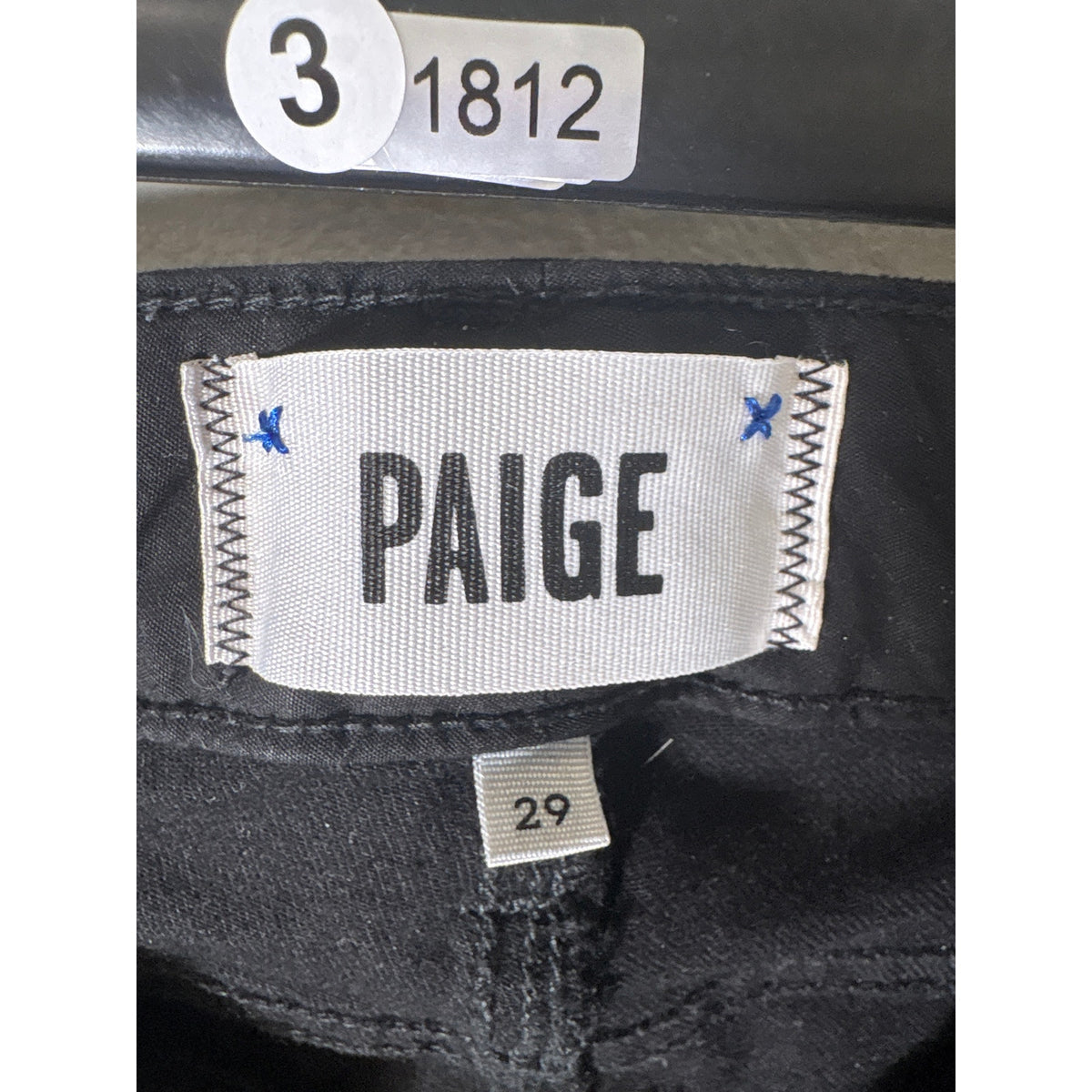 Paige Black Skyline Skinny Jeans Sz 29
