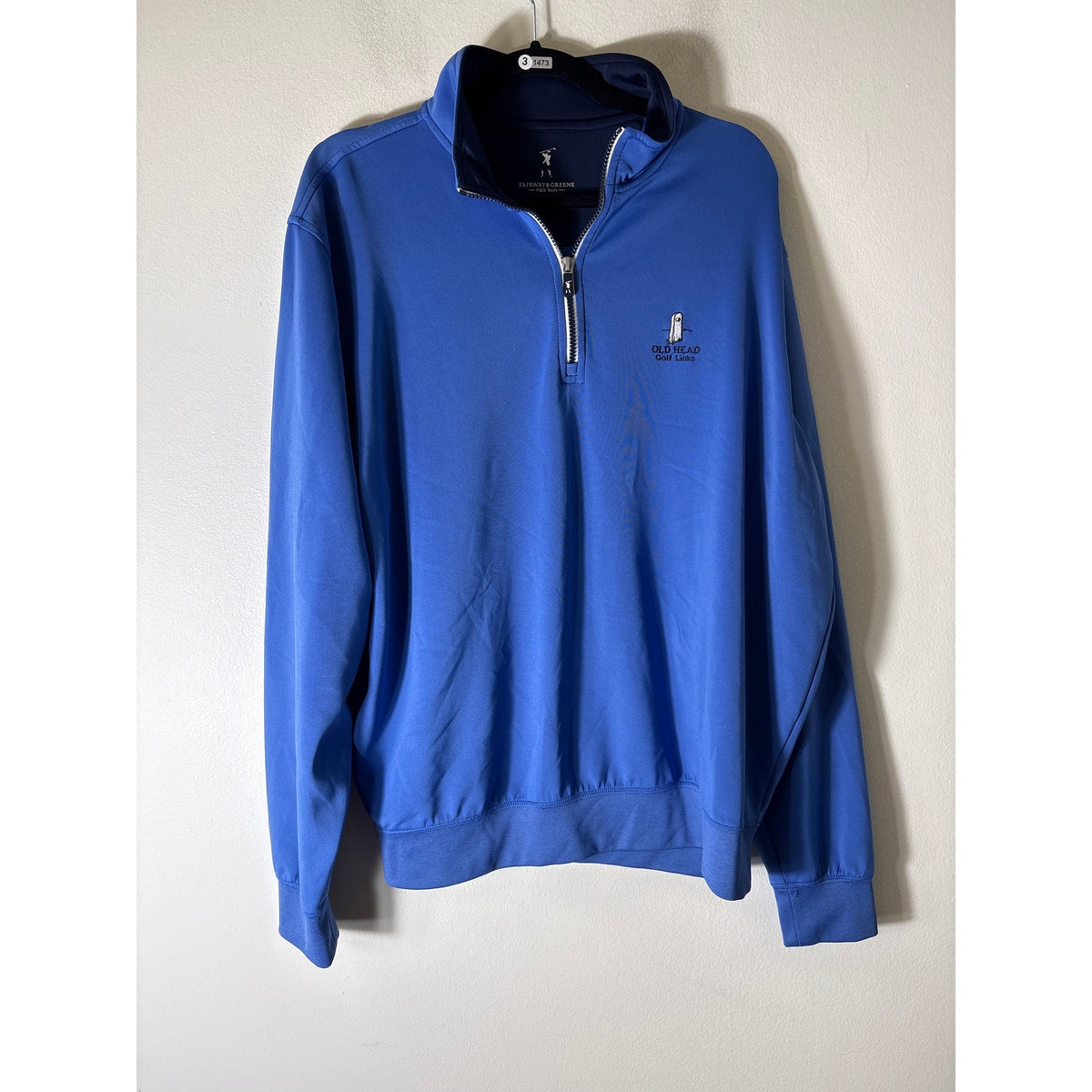 Fairway & Greene Old Head Golf Links Blue Pullover Sz XL