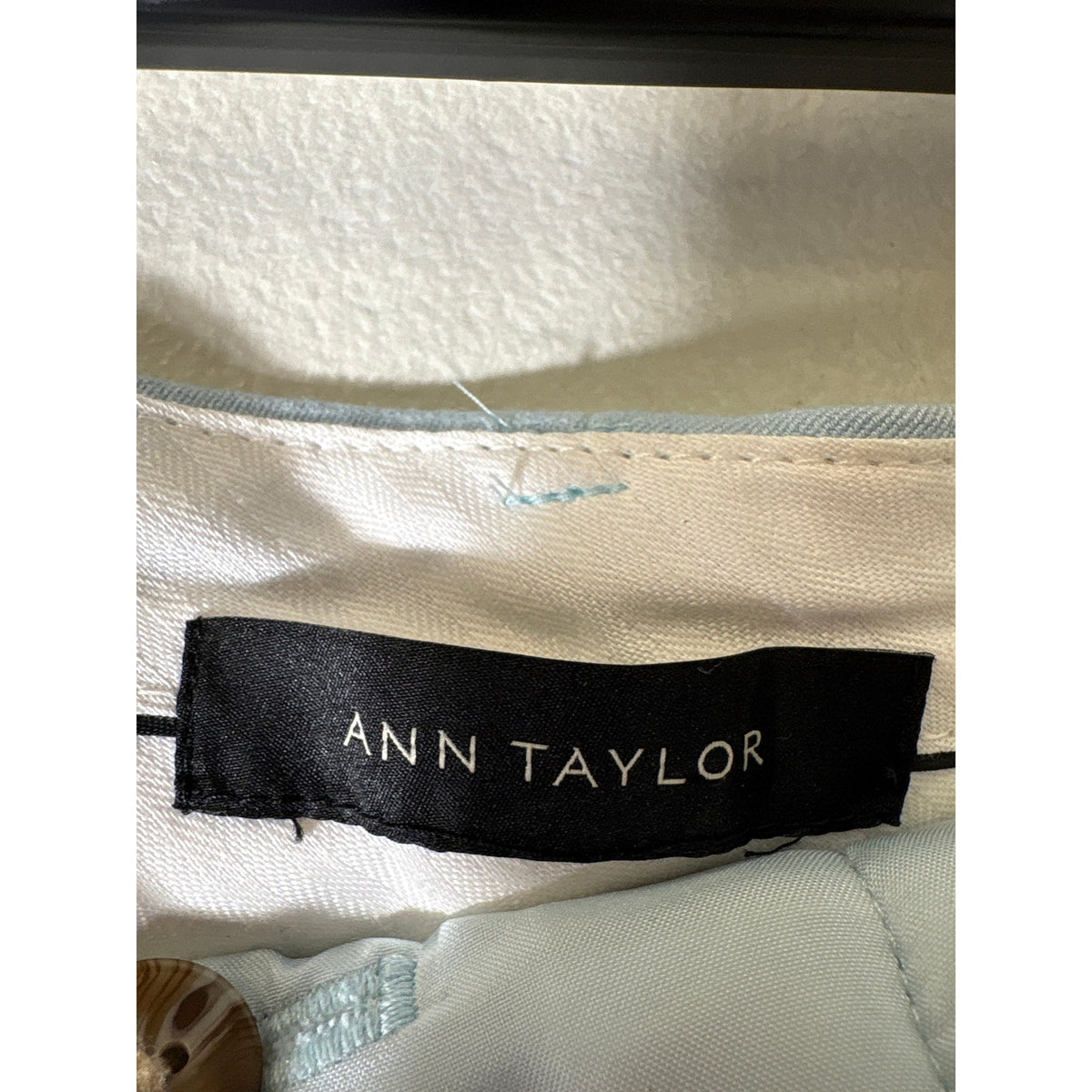 Ann Taylor Light Blue Wide Leg Ankle Pants Sz 6