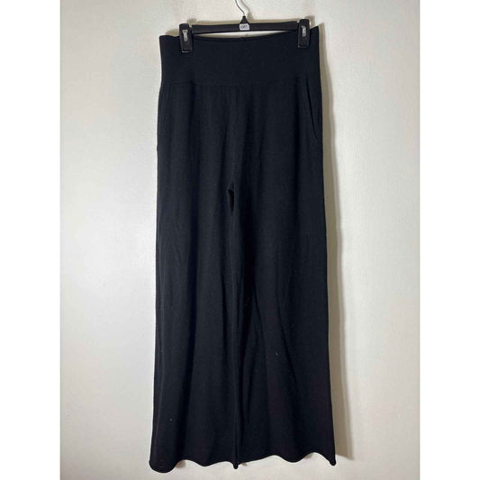 NWT Naked Cashmere Black Wide Leg Pants Sz M