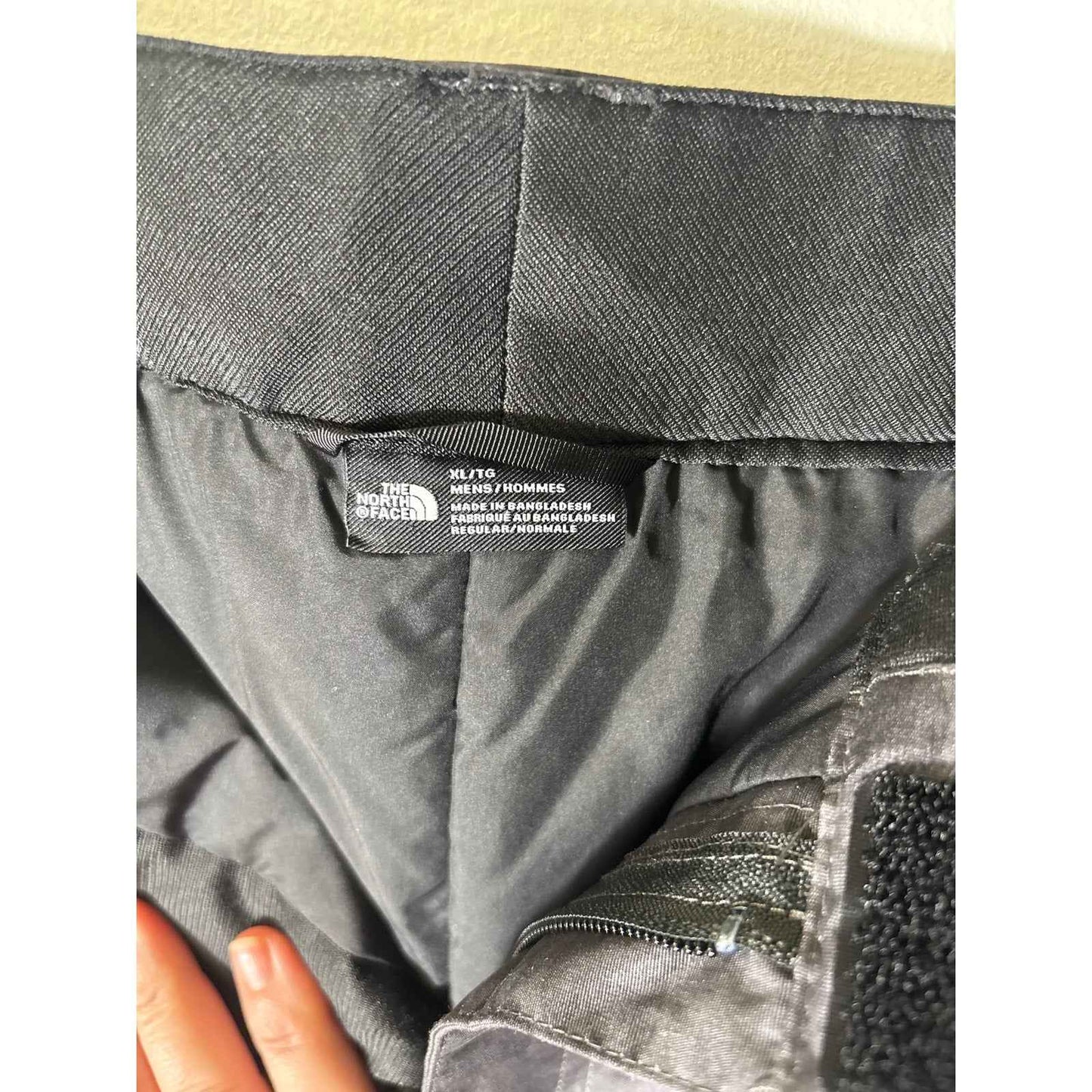 Mens North Face Black Camo Ski Pants Sz XL