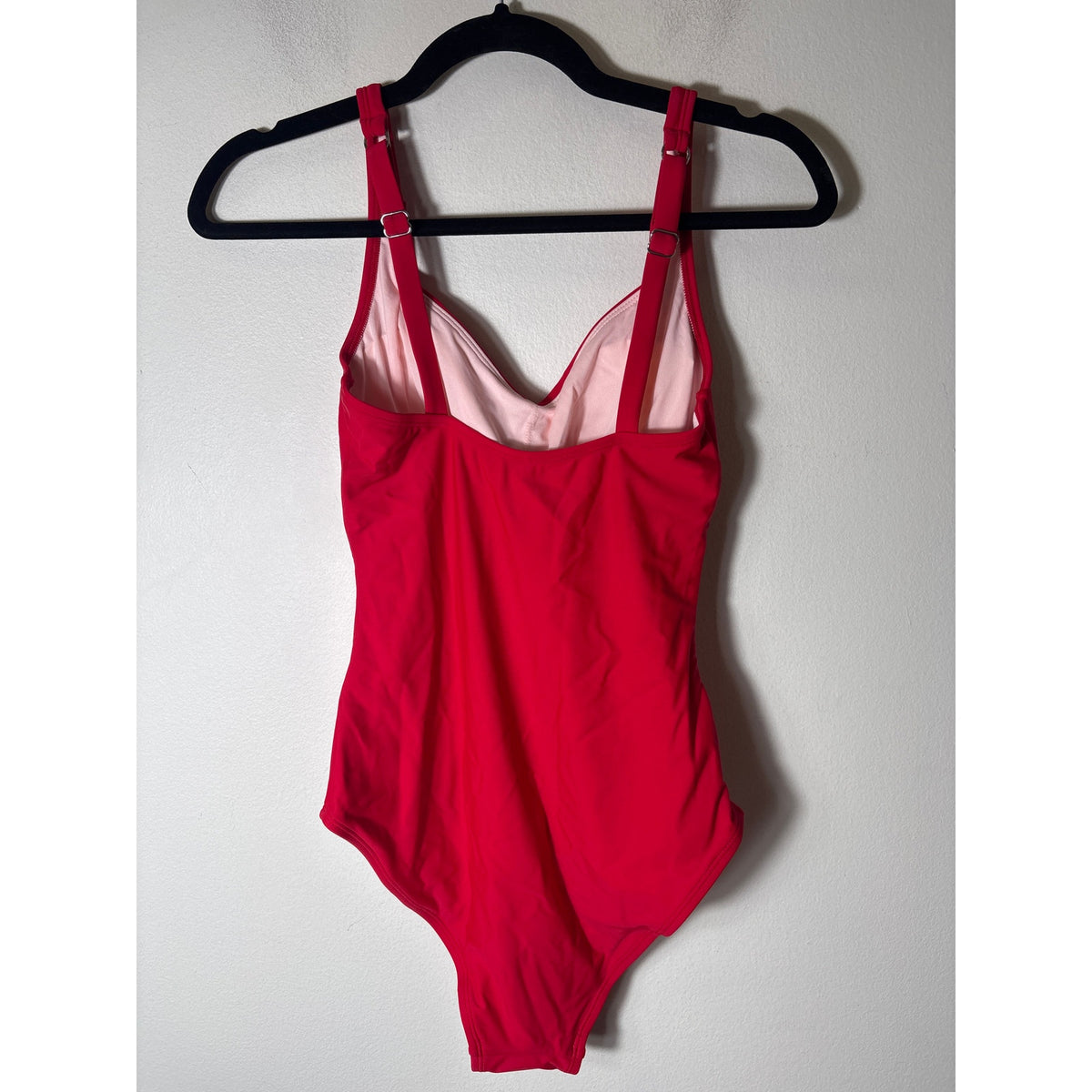 NWT Cupshe Red One Piece Bathing Suit Sz S