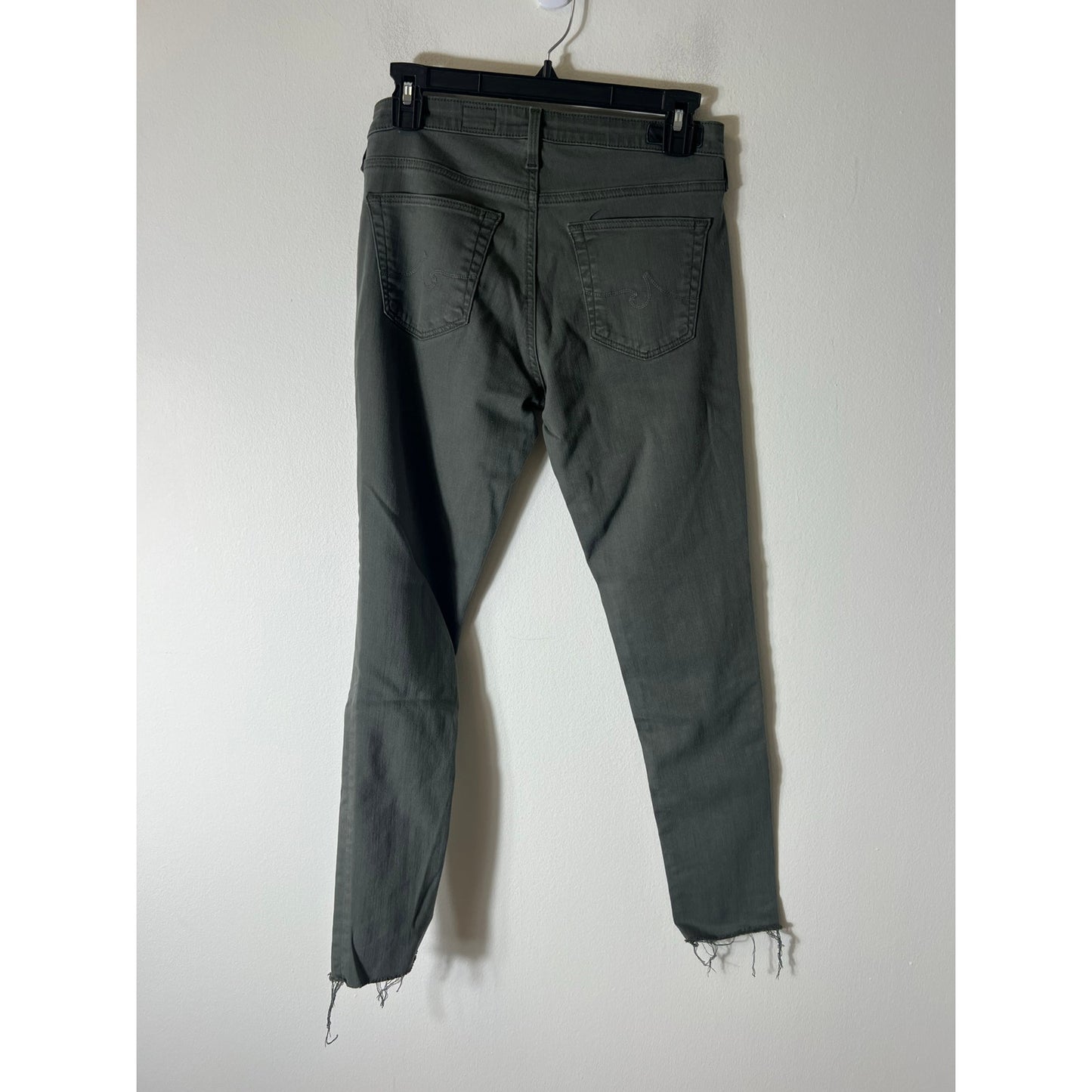 Adriano Goldschmied Dark Green "The Legging Ankle" Sz 27