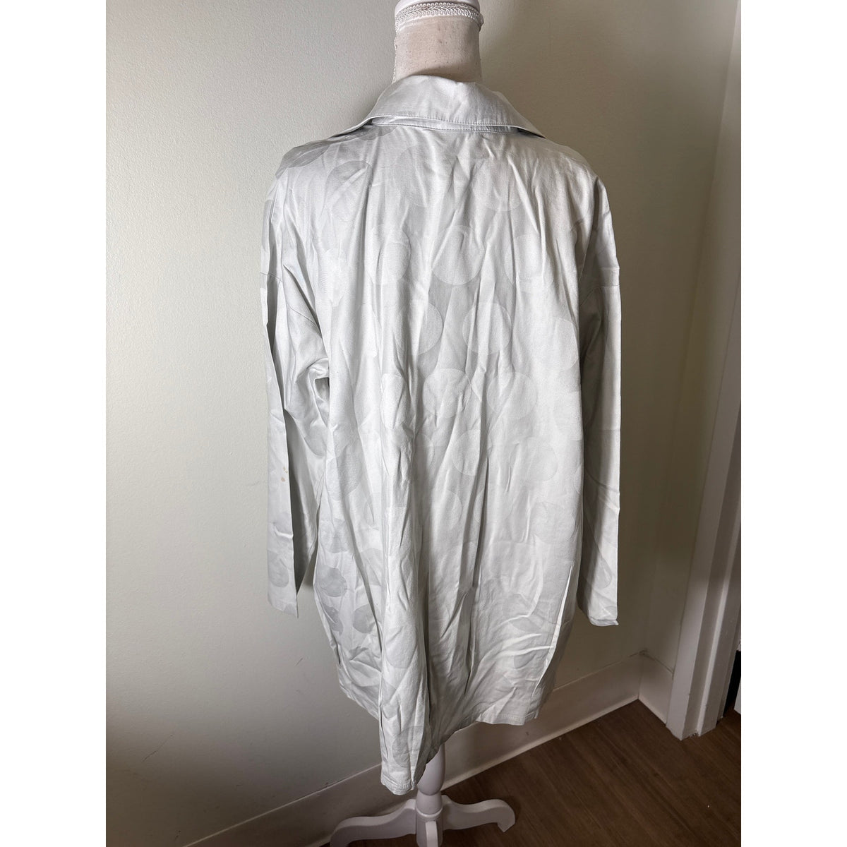 Planet Celadon Dot Oversized Tunic Top Sz OS