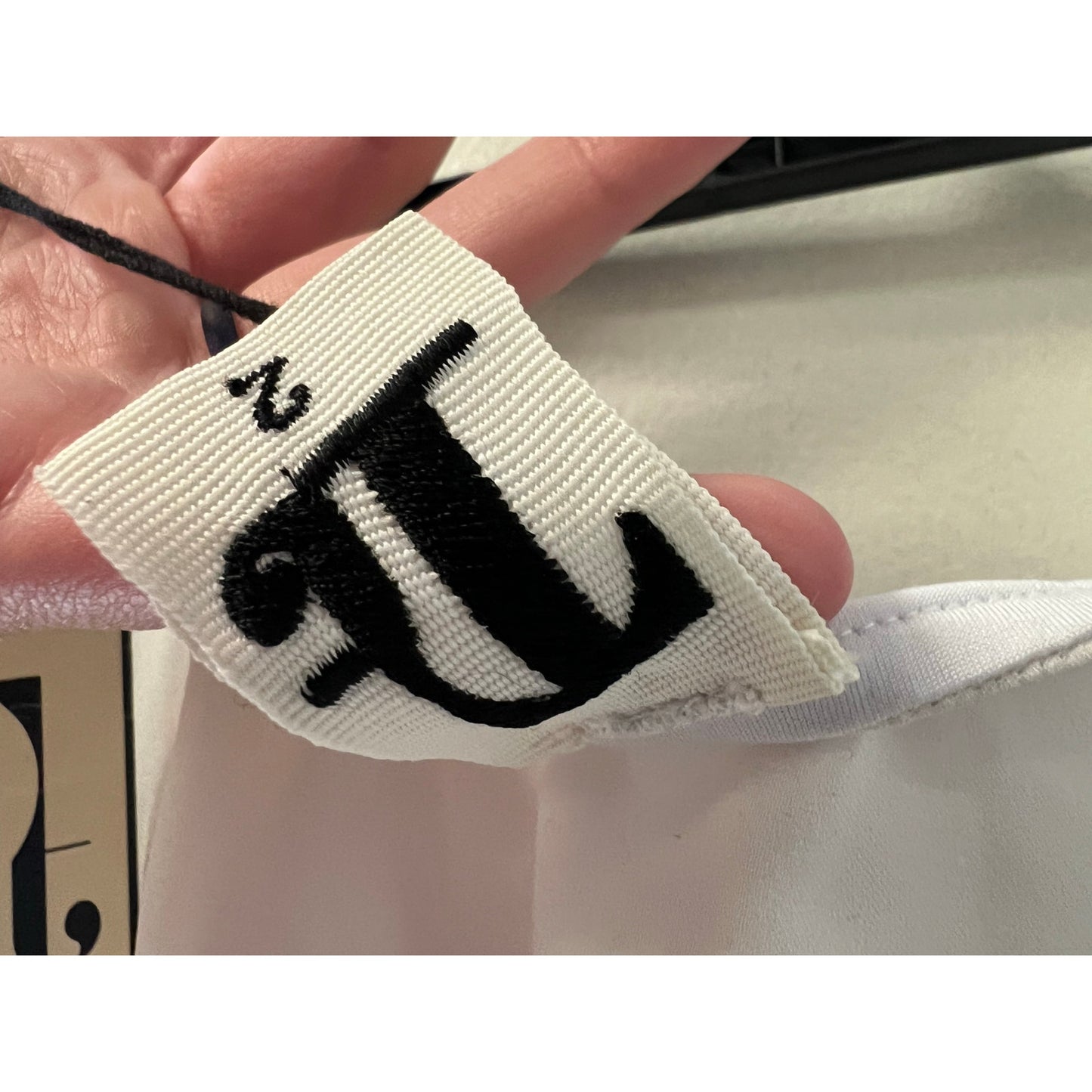 NWT Tt Strapless Black and White Romper Sz 2