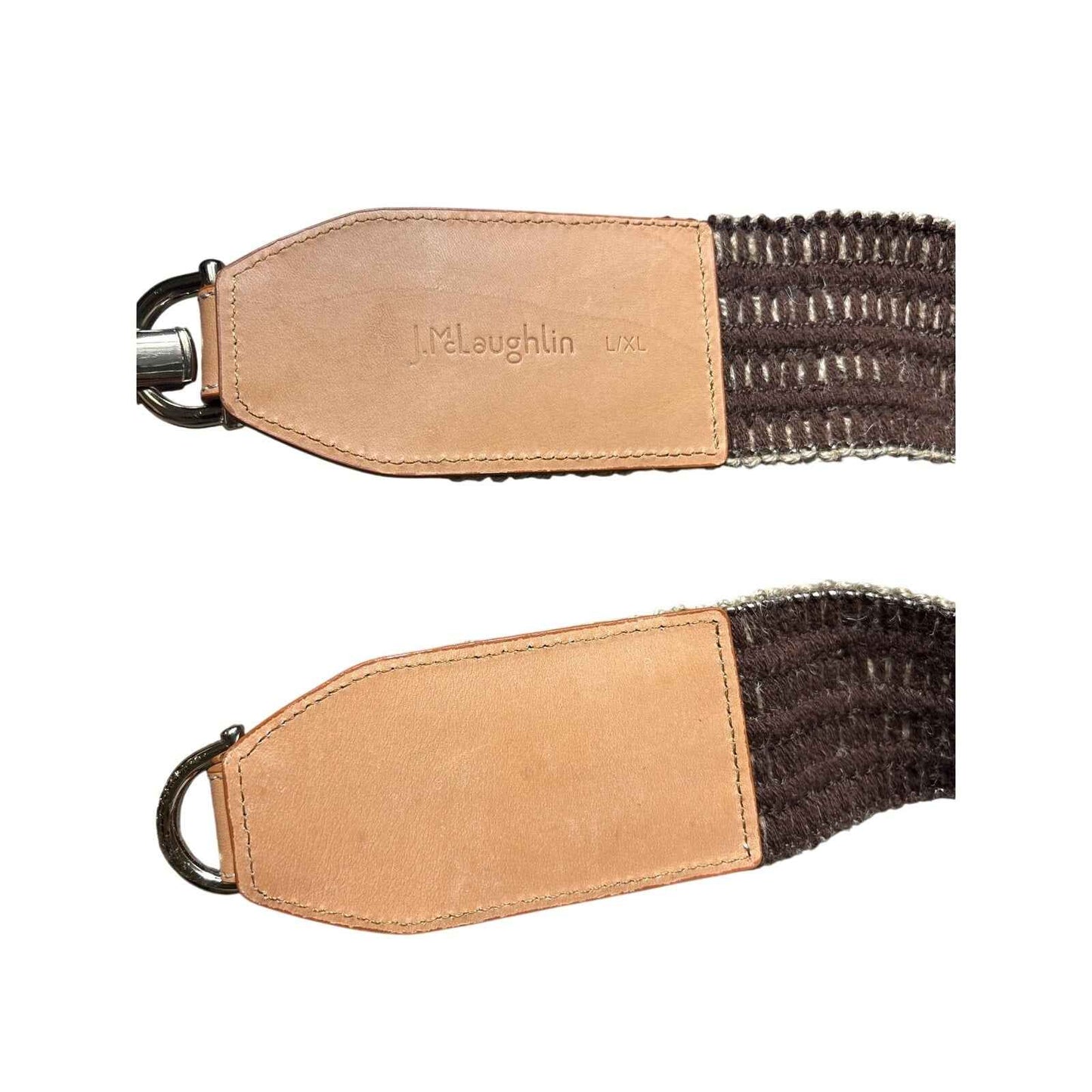 Bundle of 2 Woman's J. McLaughlin Wide Belts Sz L/XL