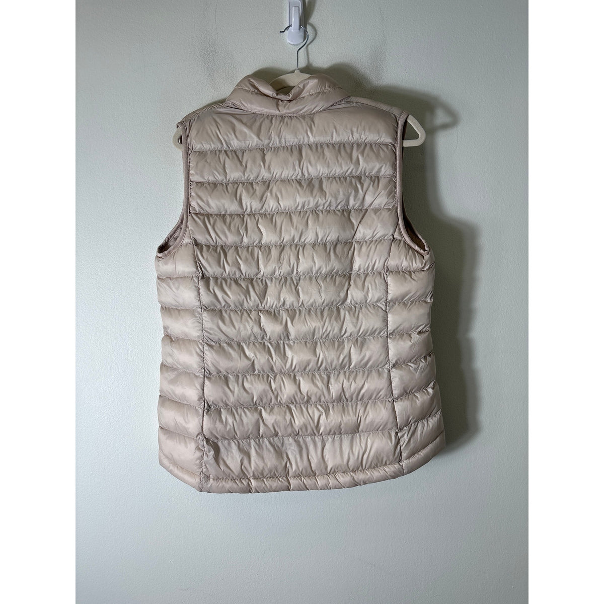32 Degree Heat Light Tan Puffy Vest Sz M