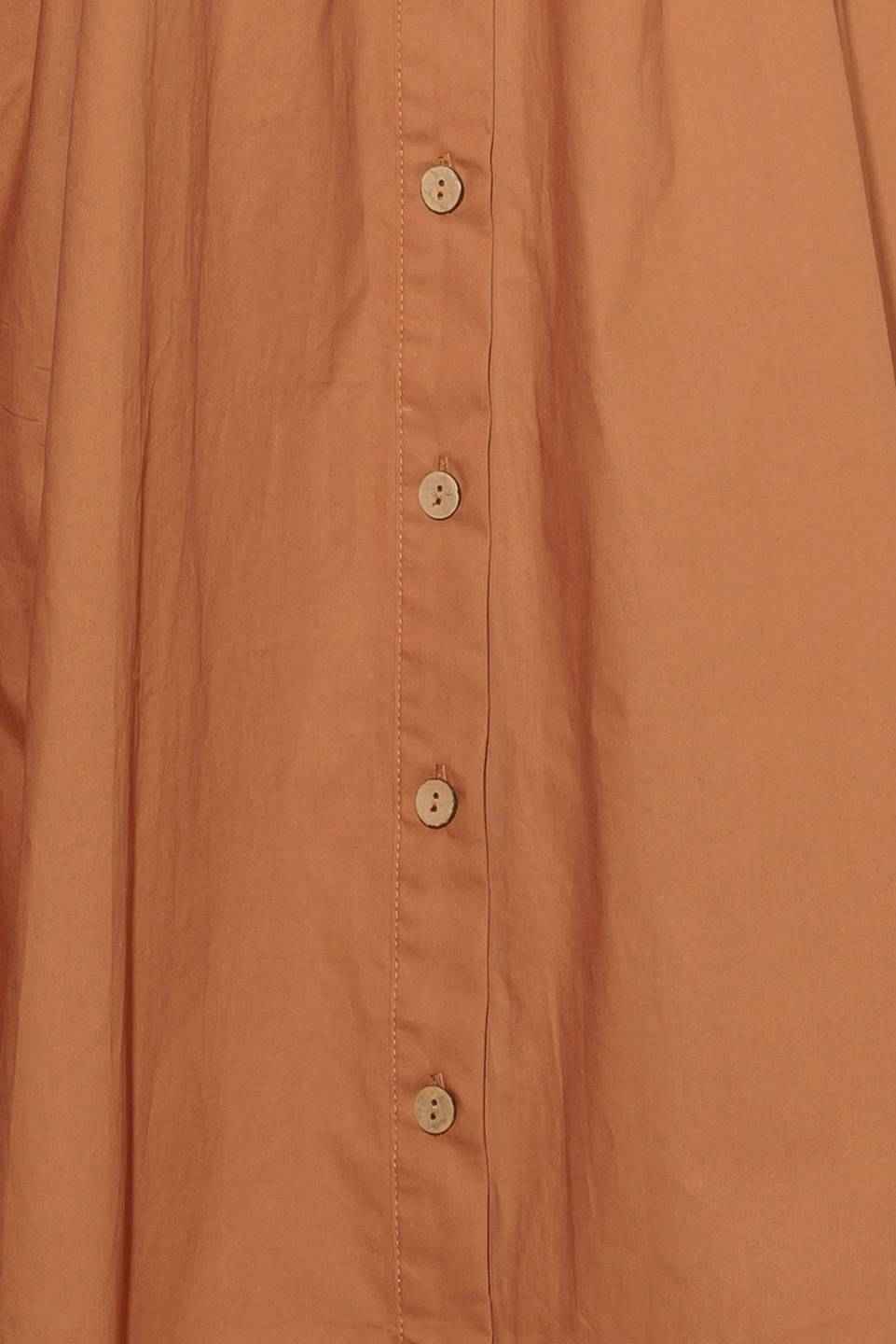 SOAK IN THE SUNSET WOVEN MIDI DRESS