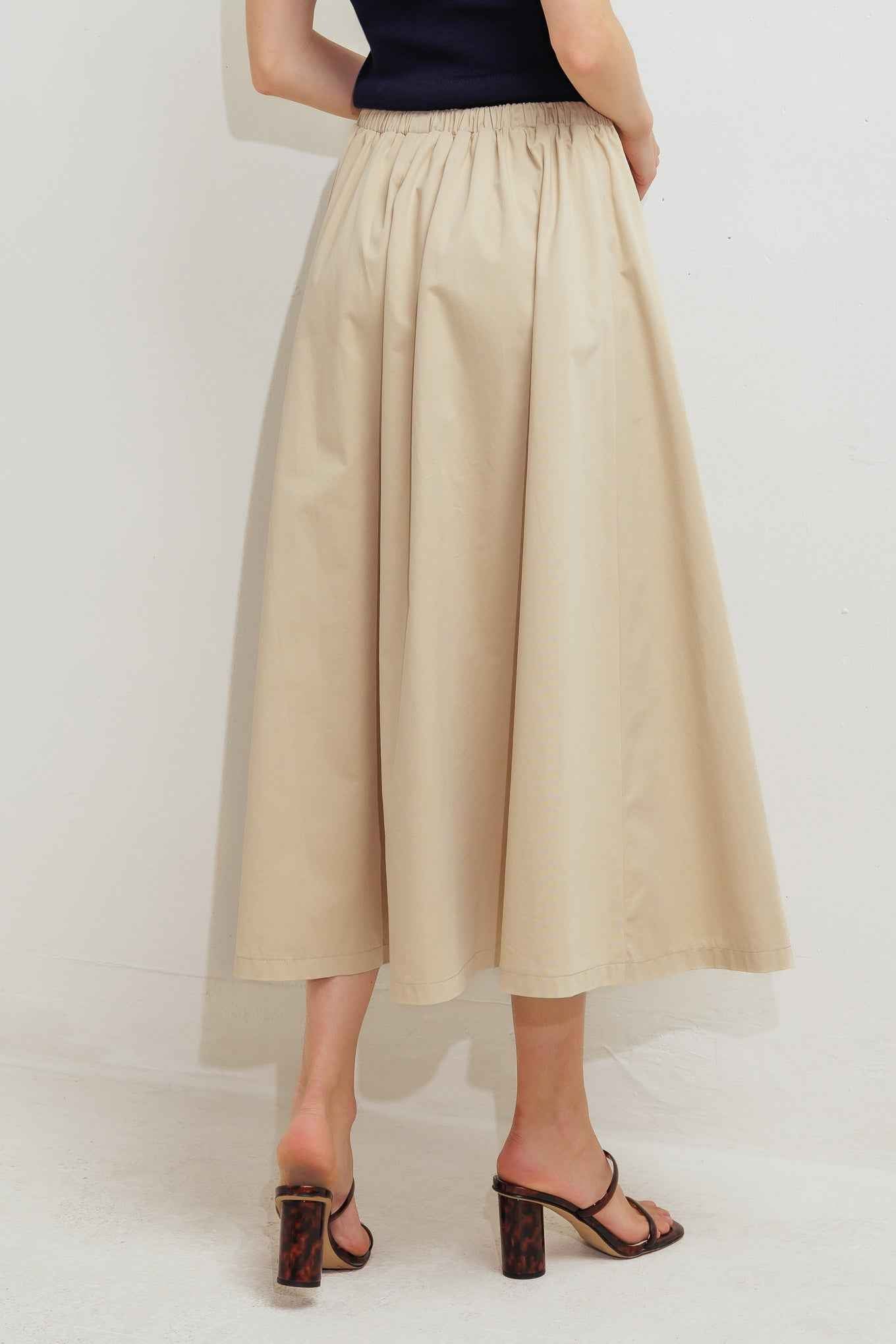 WEEKEND PARISIAN WOVEN MIDI SKIRT